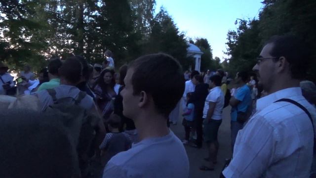 Дубна. День города. Песня Перуанских студентов. Dubna- 26.07.2014г. смотреть онлайн