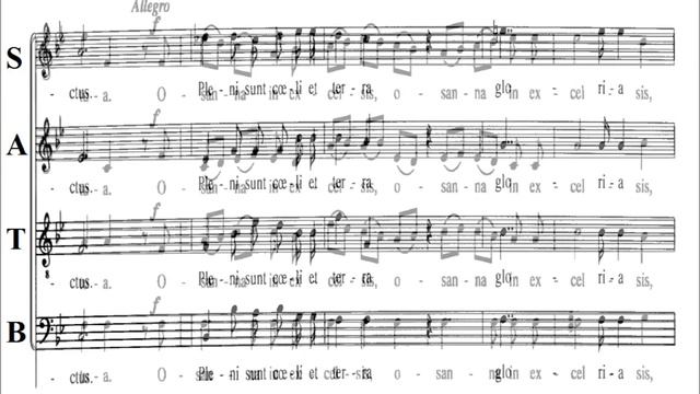 Mozart K275 - 4.Sanctus - Missa Brevis - Tenor смотреть онлайн