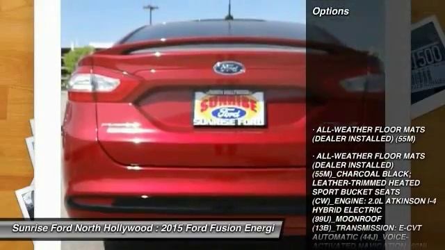 2015 Ford Fusion Energi North Hollywood,Los Angeles,San Fernando Valley,Glendale,Burbank M51500 смотреть онлайн