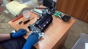 #156 Xerox Phaser 3010 \ 3040 ПОЛНАЯ РАЗБОРКА - ЧИСТКА ОТРАБОТКИ | Замятие | Как снять ролик захват