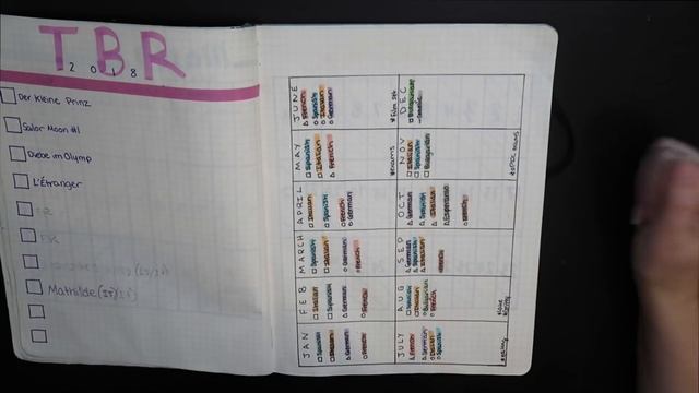 Language Bujo: 2018 Review and 2019 Plan With Me! смотреть онлайн