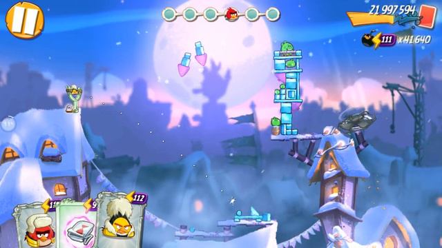 Angry Birds 2 Eagle Island Hat Adventure (Приключение на Орлином острове) 6 уровень четырьмя птицам смотреть онлайн