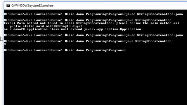 Java Beginners Tutorials #15 String Concatenation смотреть онлайн