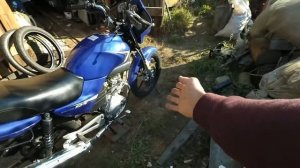 Петрошина К-102 и С-109 на мотоцикл Yamaha YBR 125