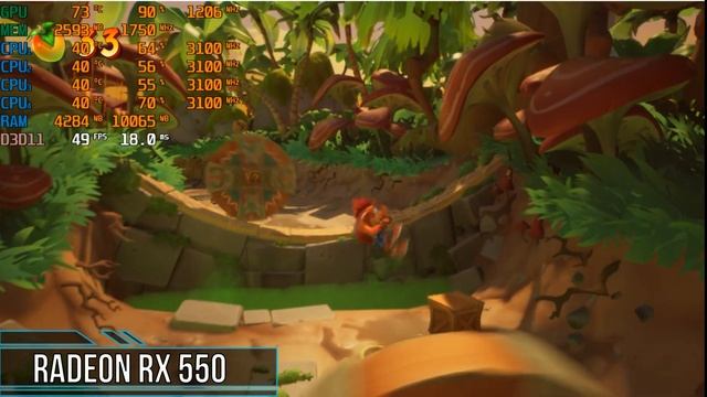 Crash Bandicoot 4: Это вопрос времени / It’s About Time НА СЛАБОМ ПК RX550 смотреть онлайн