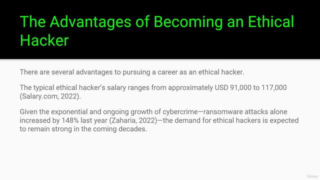 1.3. The Advantages of Becoming an Ethical Hacker смотреть онлайн