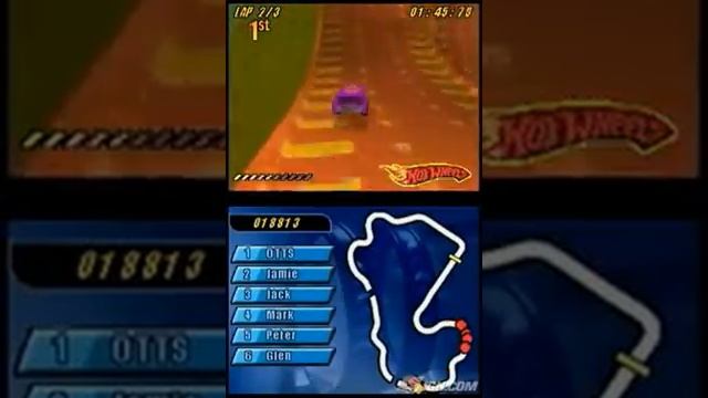 Hot Wheels: Beat That! Nintendo DS Gameplay - Quick Race смотреть онлайн