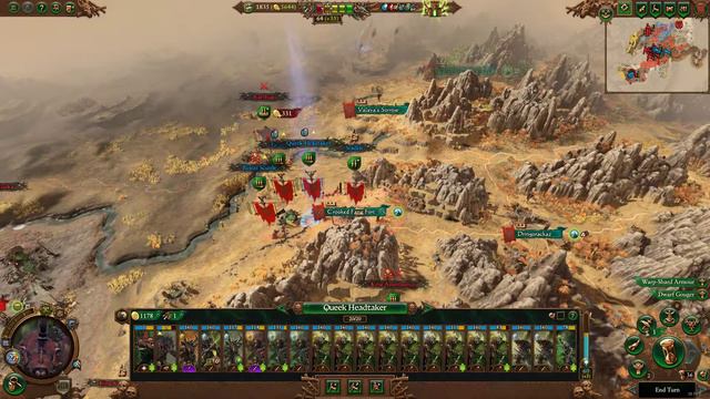 Let's Play Queek Headtaker- Skaven Vermintide Rat Cheese Vs NAGASH Part 11 I.E Total War WARHAMMER