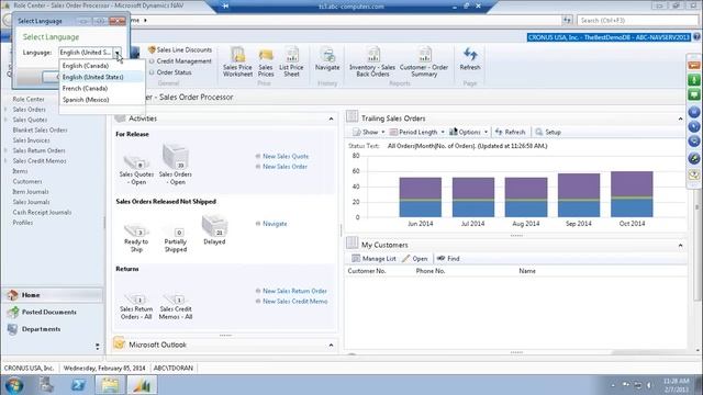 Microsoft Dynamics NAV Overview Demonstration смотреть онлайн