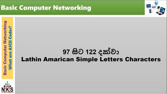 Chapter 05. What are the ASCII Codes in Sinhala Explaining. смотреть онлайн