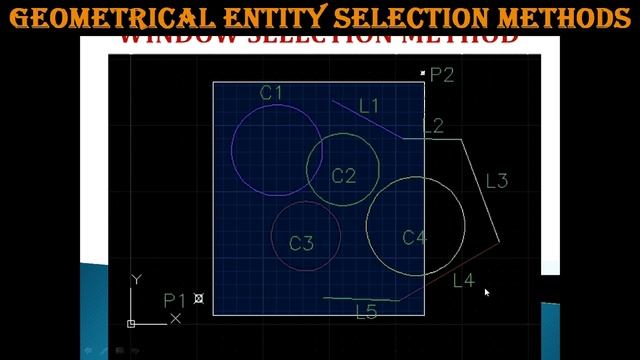 WINDOW SELECTION METHOD IN AUTOCAD смотреть онлайн