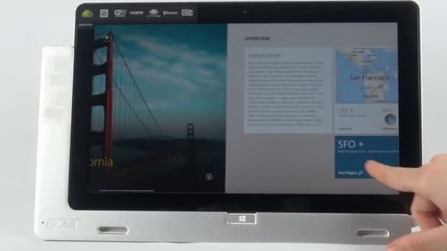 Видео Ревю Acer Iconia Tablet W700 смотреть онлайн