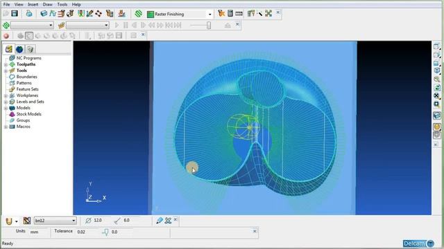 Powermill Tutorial | Tool Path Strategies | Radial Finishing | Part, 11 смотреть онлайн