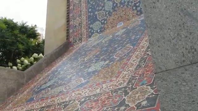 Красивый мозаичный ковер. Парк имени Гейдара Алиева. Киев смотреть онлайн