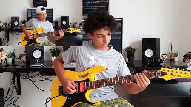 Angry Again - Megadeth (full guitar cover) | Hamza El menjra смотреть онлайн
