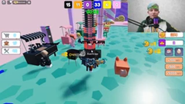 ЕДИМ ЕДУ ОДНОГО ЦВЕТА ЧЕЛЛЕНДЖ В ROBLOX смотреть онлайн