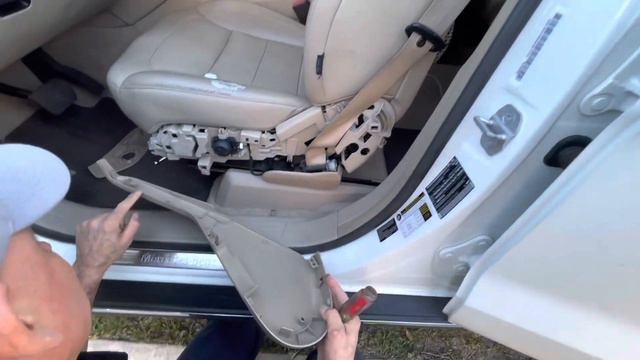 How to Remove Mercedes ML & GLE Driver Seat Bottom смотреть онлайн