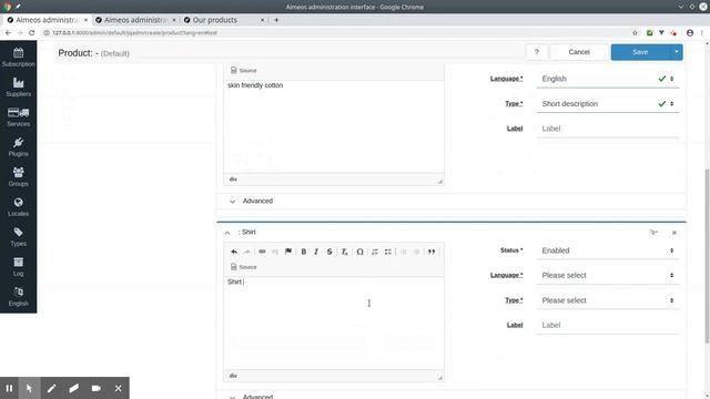 Aimeos - How to create selection products with variant articles смотреть онлайн