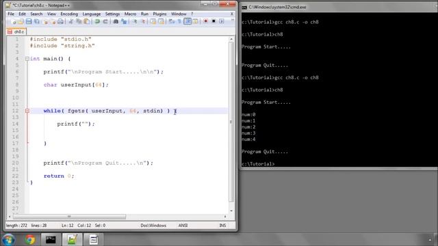 Beginning C Programming - Part 8 - User Input with fgets() and strncmp() смотреть онлайн