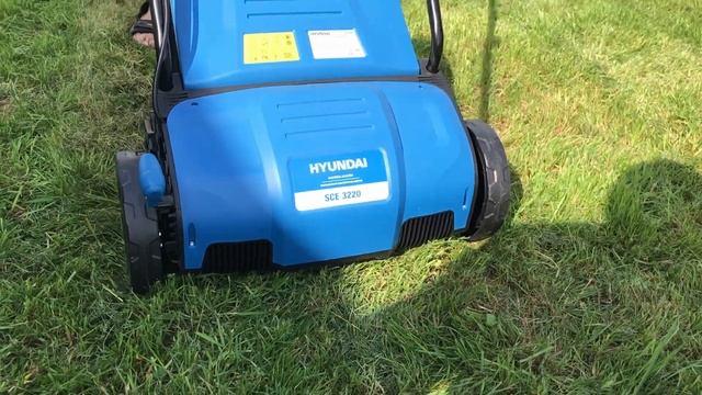 Электрический скарификатор-аэратор Hyundai SCE 3220 смотреть онлайн