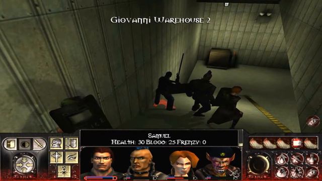 Let's Play Vampire The Masquerade Redemption 33 - Giovanni Warehouse Battle