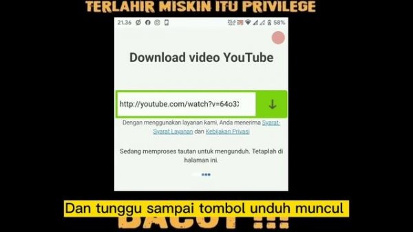 Tutorial download video YouTube lewat savefrom net #tutorial