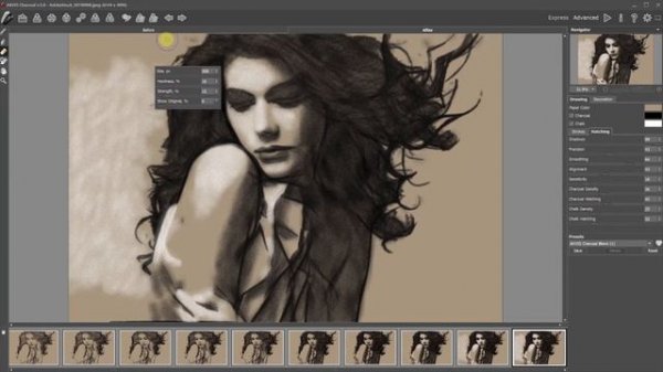 Create Charcoal & Chalk Drawings from Photos in AKVIS Charcoal