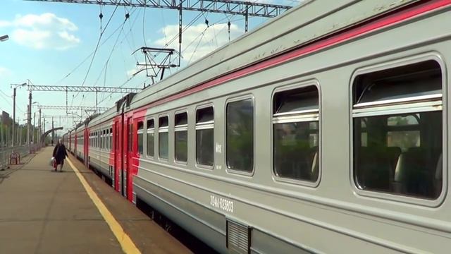 Электропоезд ЭД4М-0238 платформа 33 км смотреть онлайн