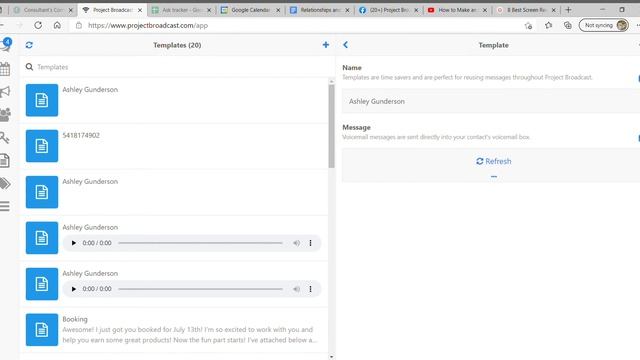 How to create a voice message in Project Broadcast! смотреть онлайн