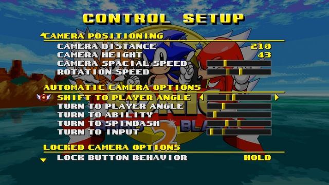 Sonic Robo Blast 2 - Controller Configuration Guide