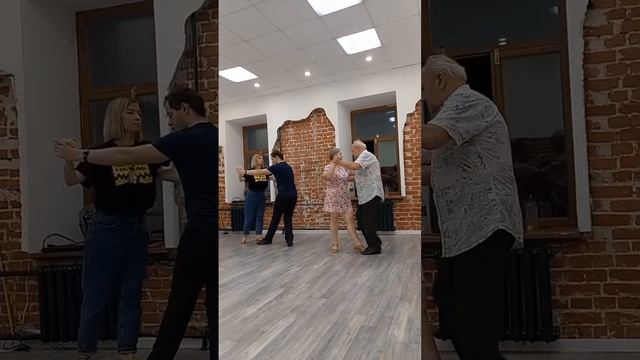 вечернее занятие #танго #tango #танцы_в_самаре #урок_танца смотреть онлайн