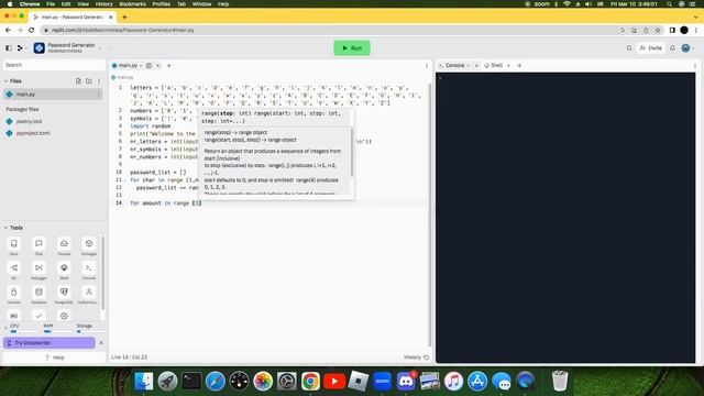 Password Generator using Python смотреть онлайн