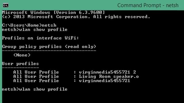 How to Find WiFi Password using CMD (Windows 10/8/7/XP) смотреть онлайн