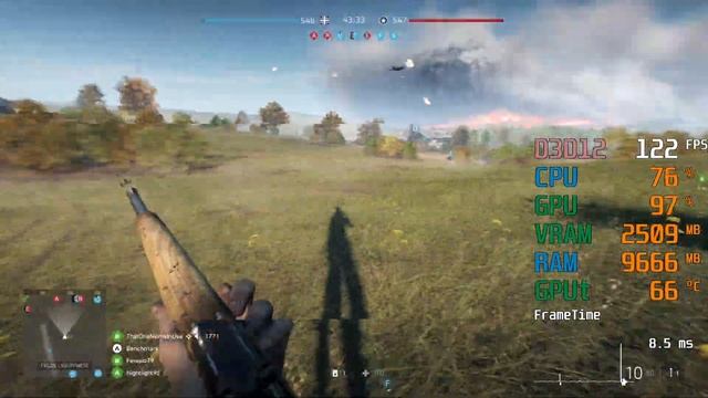 AMD Radeon RX 570 -- AMD Ryzen 3 3300X -- Battlefield V FPS Test смотреть онлайн