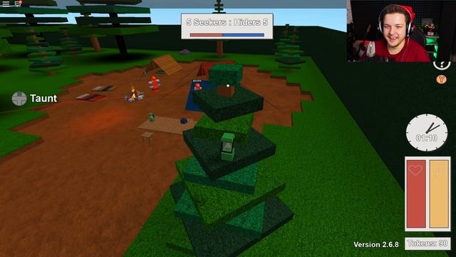 СПРЯЧЬСЯ ЧТОБЫ ВЫЖИТЬ В Roblox смотреть онлайн