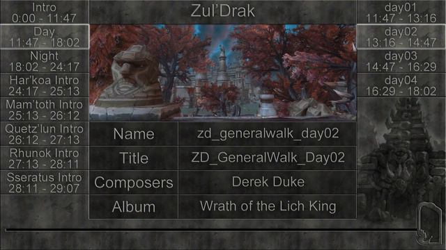 Interactive World of Warcraft: Wrath of the Lich King Music: Zul'Drak смотреть онлайн