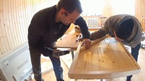 Двери  из вагонки своими руками