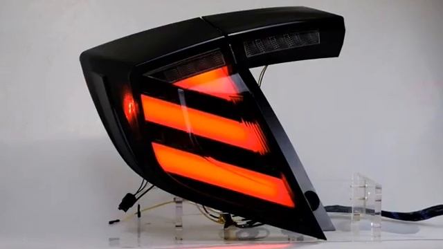 Full LED rear lamps for Honda Civic 10th Hatchabck FK6 FK7 FK8 Type R 2017-2020 смотреть онлайн