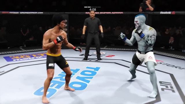 Bruce Lee vs. Blue Demon (EA sports UFC 2) смотреть онлайн