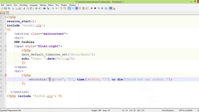 PHP Fundamentals Bangla Tutorial Part-38 (Cookie) смотреть онлайн