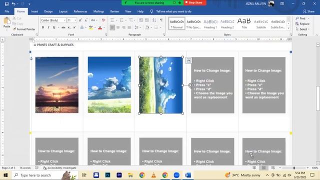 INSTAX MINI POLAROID INSPIRED PHOTO | How to edit faster in MS Word | Tagalog Tutorial | LJ Prints смотреть онлайн