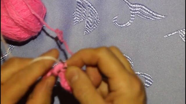 ЦВЕТНАЯ РЕЗИНКА УЗОР СПИЦАМИ смотреть онлайн