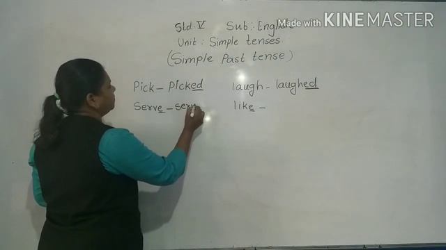 Class 5th English Grammar simple past tense смотреть онлайн