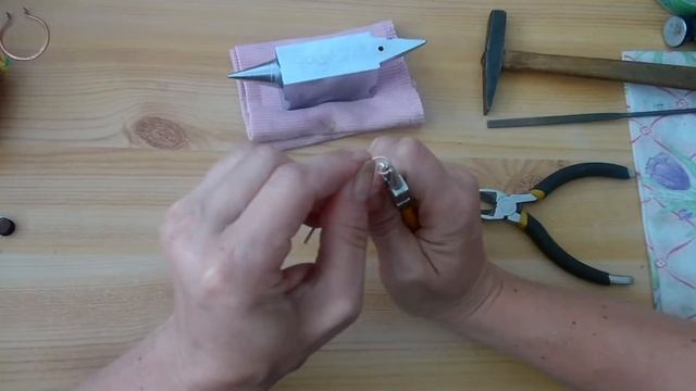 КАК СДЕЛАТЬ КРАСИВЫЙ ЗАВИТОК ИЗ ПРОВОЛОКИ I Free Tutorial For Beginning I DIY Project Wirewrap