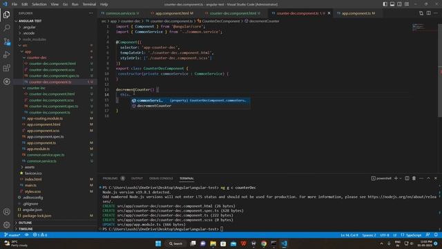Angular #46 - Service in Angular (How to create service in Angular & Use it in the component) смотреть онлайн
