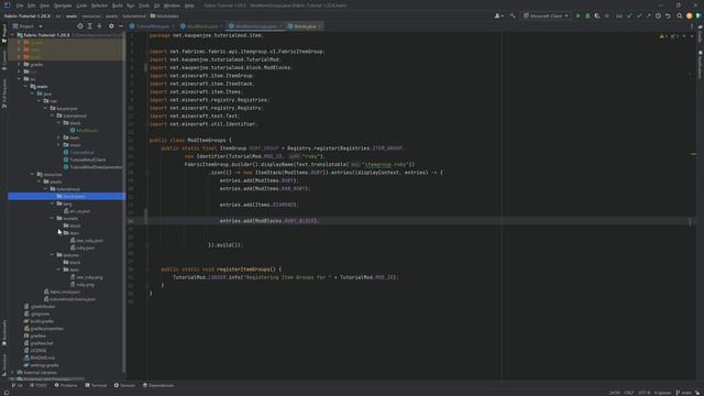 Fabric Modding Tutorial - Minecraft 1.20: Custom Blocks | #3