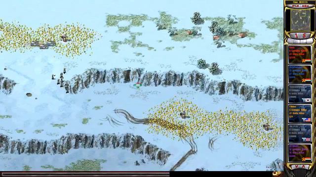 Red Alert 2 Yuri's Revenge - Zhasulan & Jeen vs Quix & Sash P3 смотреть онлайн
