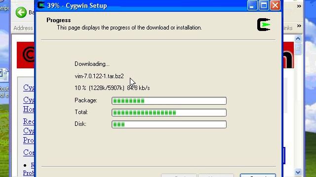 CYGWIN download and install.wmv смотреть онлайн