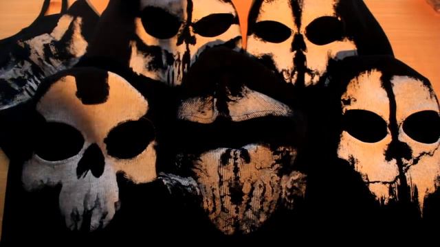 All COD GHOST Squad Characters MASKS! - REAL Call of Duty Ghosts Mask Balaclavas! смотреть онлайн