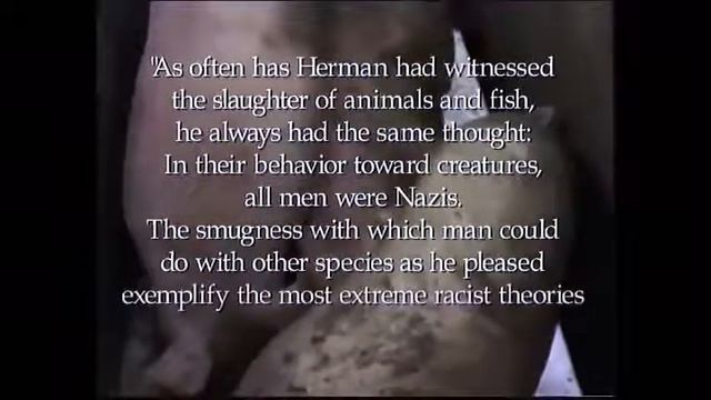 Clip from the Documentary, 'Earthlings' (Isaac Bashevis Singer) (Henry Bestin) смотреть онлайн